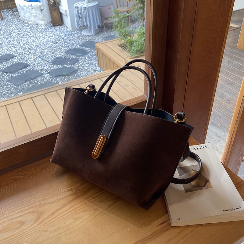 🔥Hot sale🔥- Women's Elegant Solid Color French Style Handbag