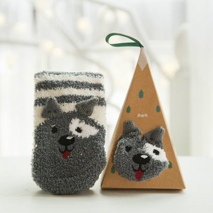Needtoknit - Limited time offer🔥Cute Christmas Style Thickened Warm Socks