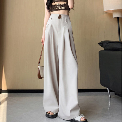 🔥Hot sale🔥- High Waisted Wide Leg Pants